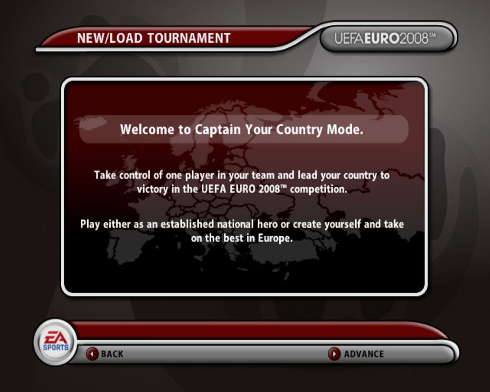 UEFA Euro 2008 screenshot 5 for Playstation 2